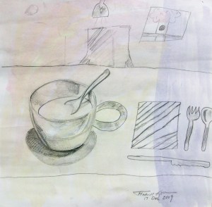 Breakfast with Amanda and Frank, 2009