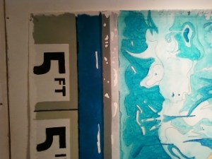 She Does Love to Swim (detail)